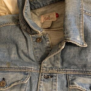 Hollister Light Wash Blue Denim Jacket